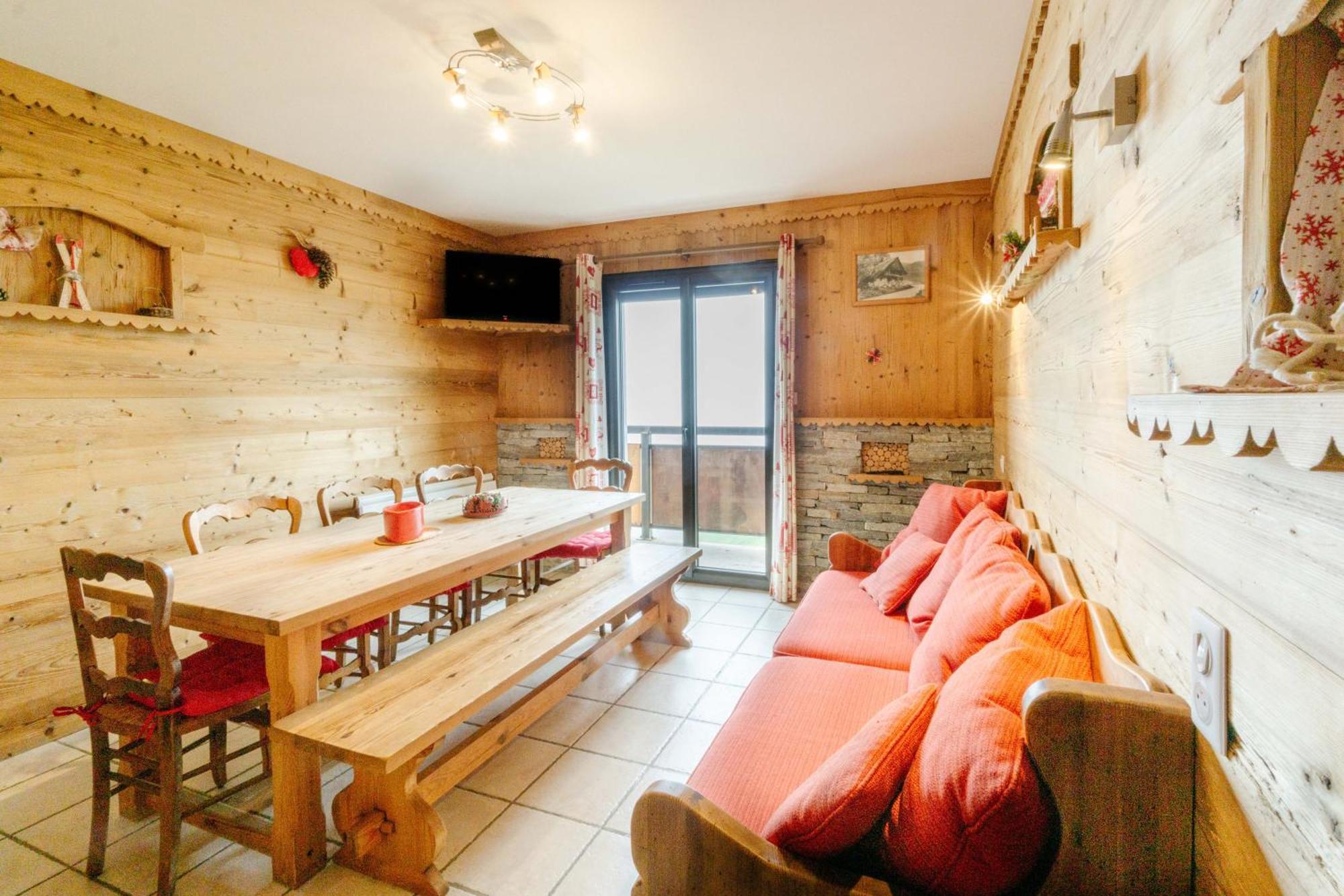 Apartament Le Col Panoramic Fontcouverte-la-Toussuire Zewnętrze zdjęcie