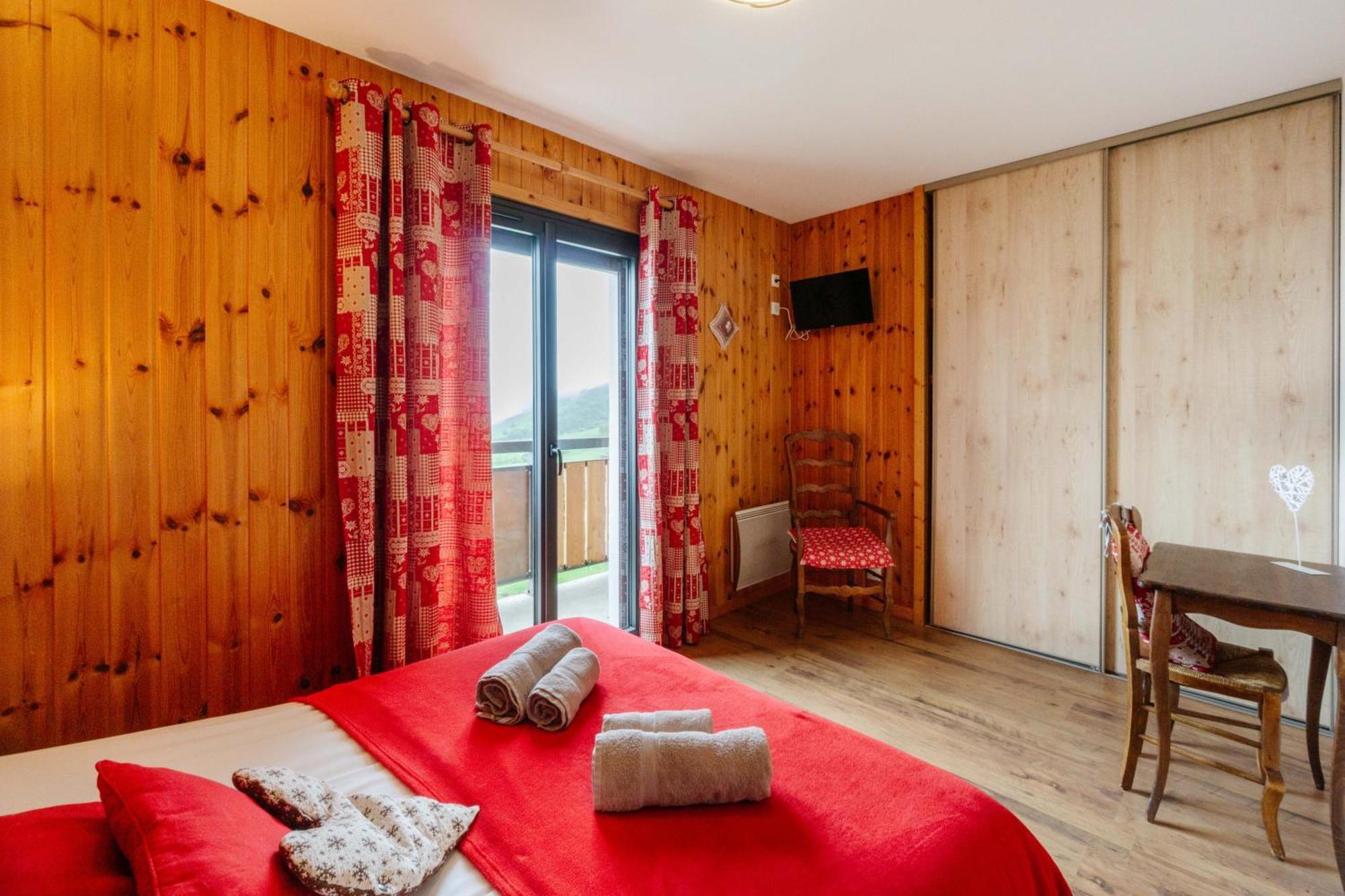 Apartament Le Col Panoramic Fontcouverte-la-Toussuire Zewnętrze zdjęcie
