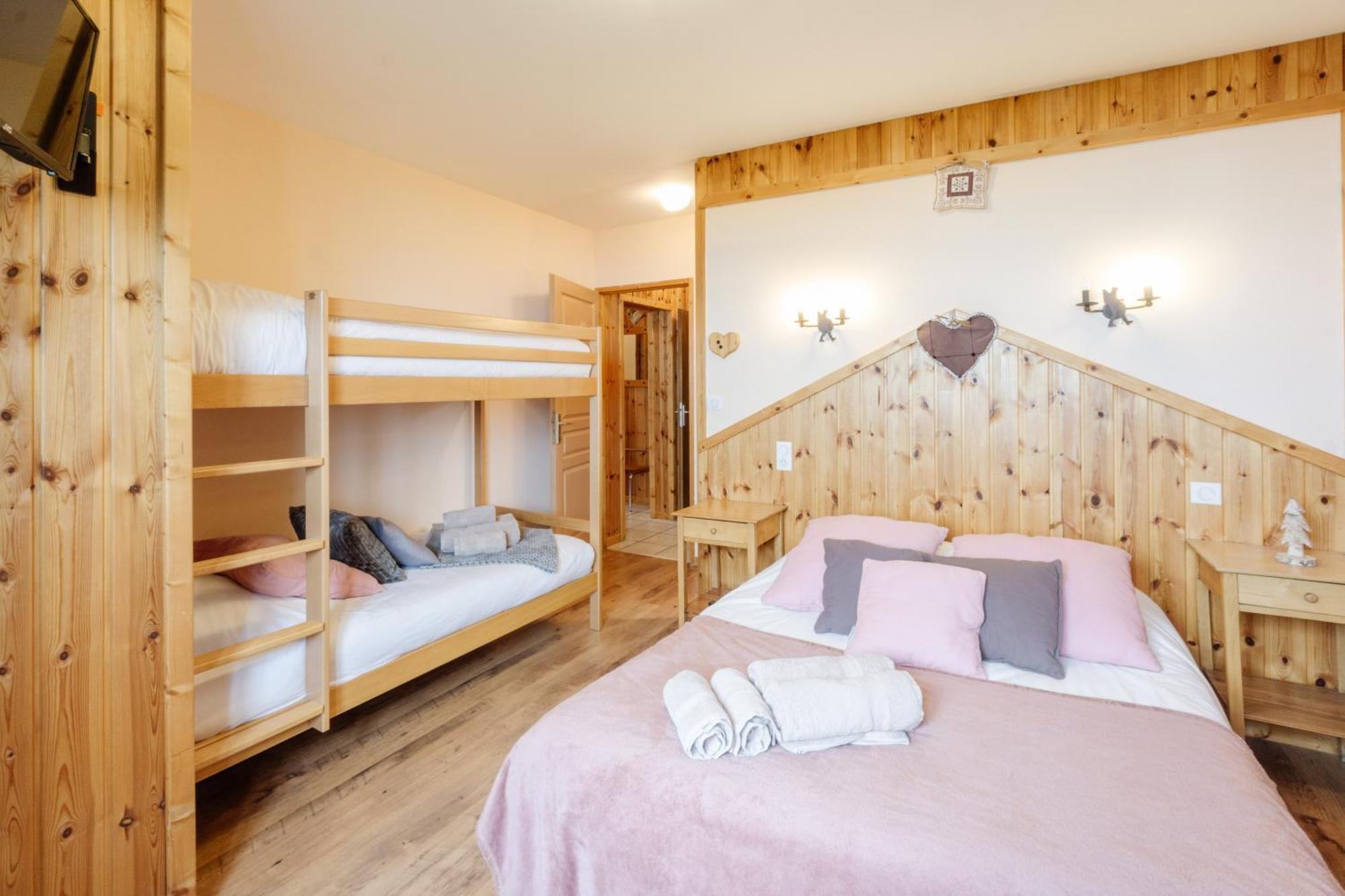 Apartament Le Col Panoramic Fontcouverte-la-Toussuire Zewnętrze zdjęcie