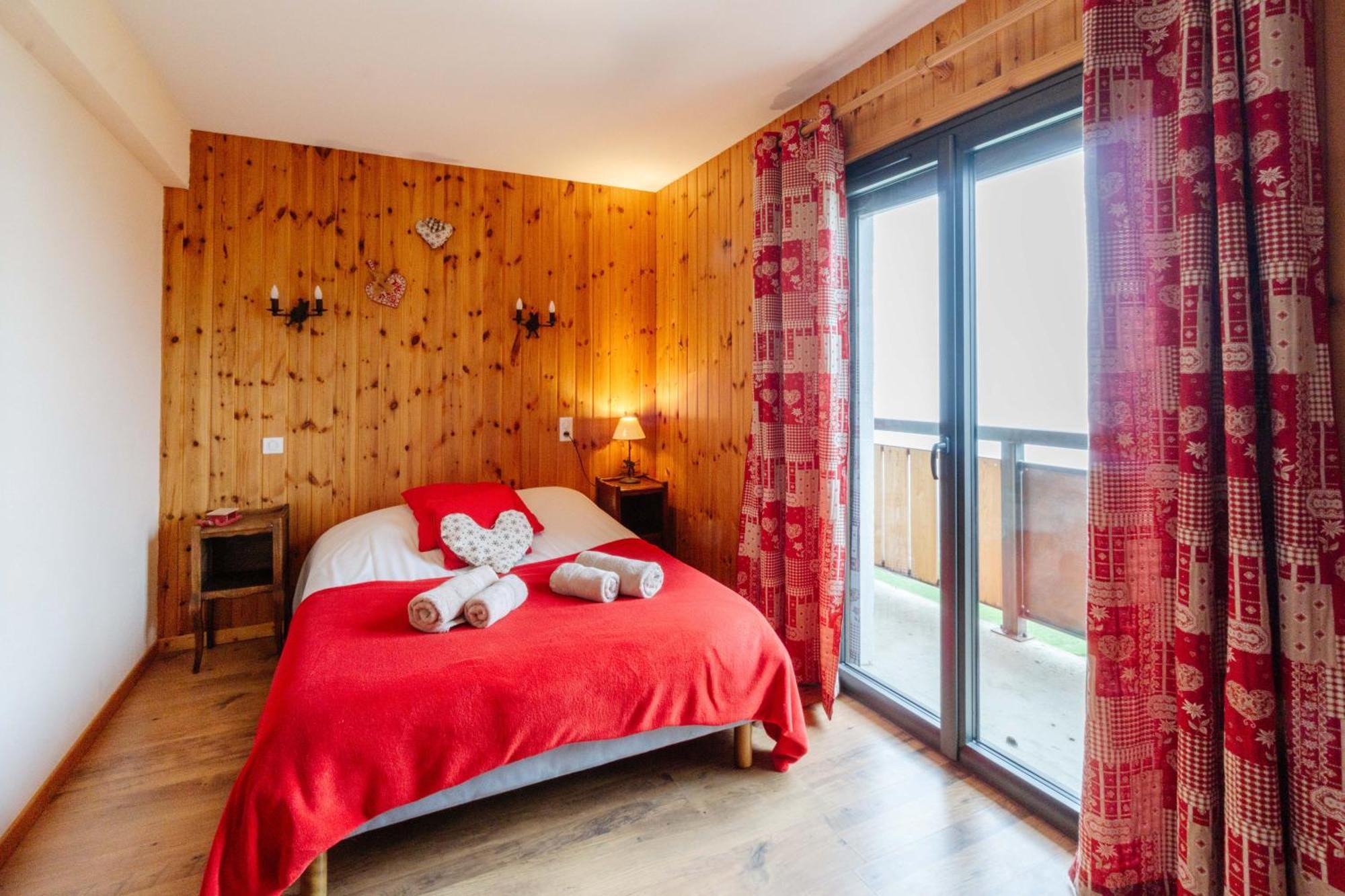 Apartament Le Col Panoramic Fontcouverte-la-Toussuire Zewnętrze zdjęcie