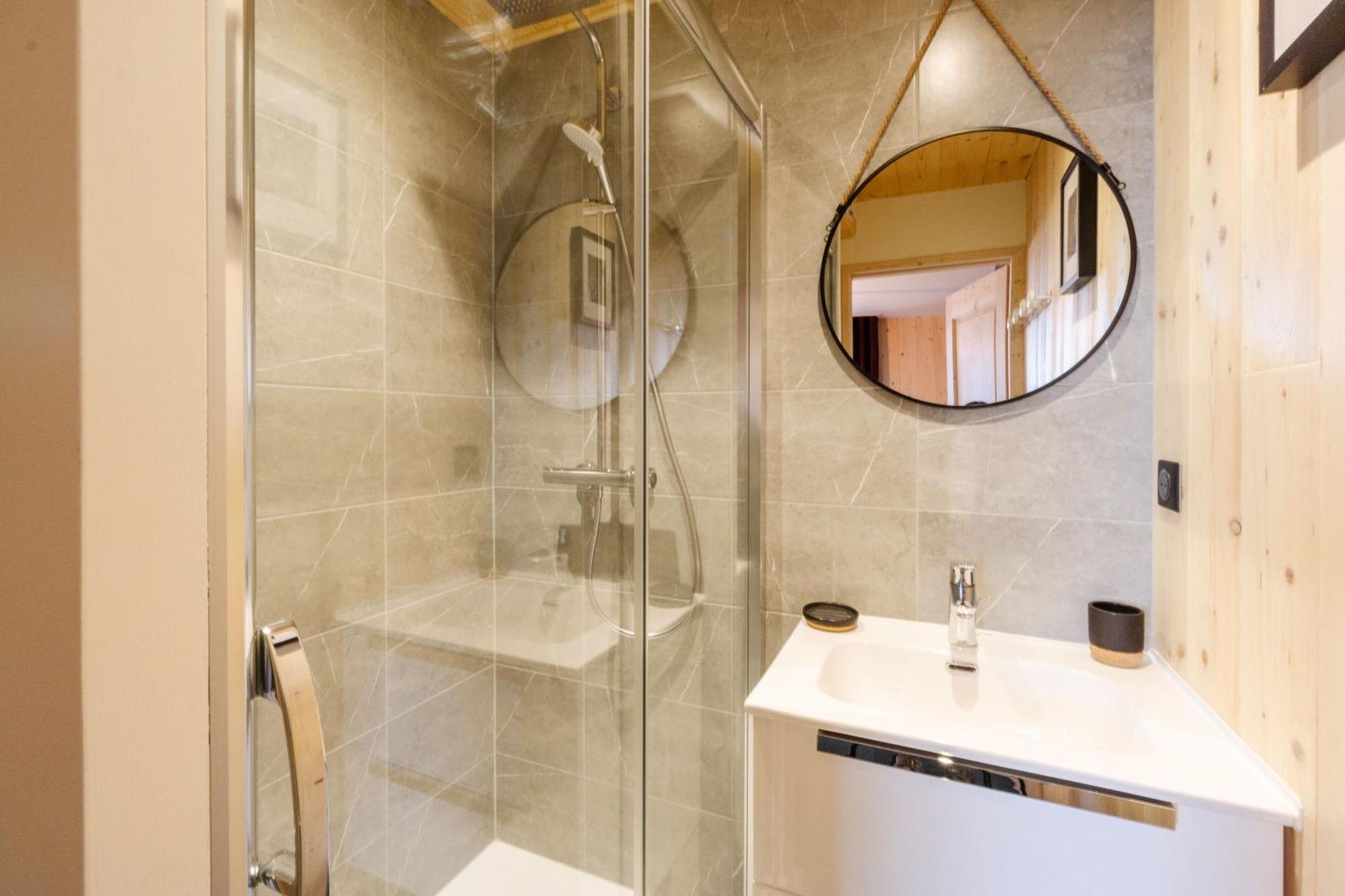 Apartament Le Col Panoramic Fontcouverte-la-Toussuire Zewnętrze zdjęcie