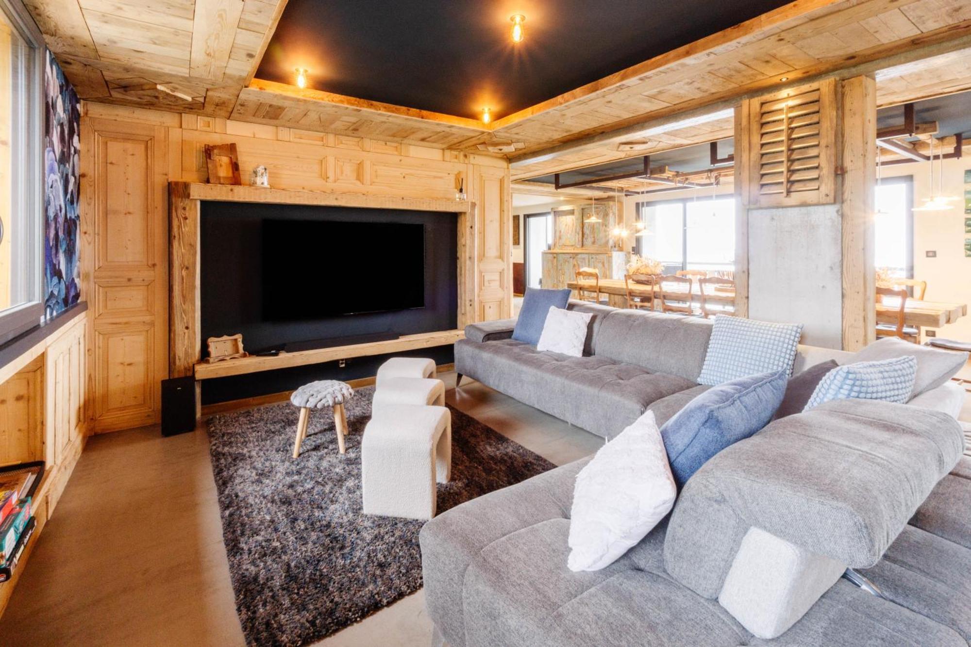 Apartament Le Col Panoramic Fontcouverte-la-Toussuire Zewnętrze zdjęcie