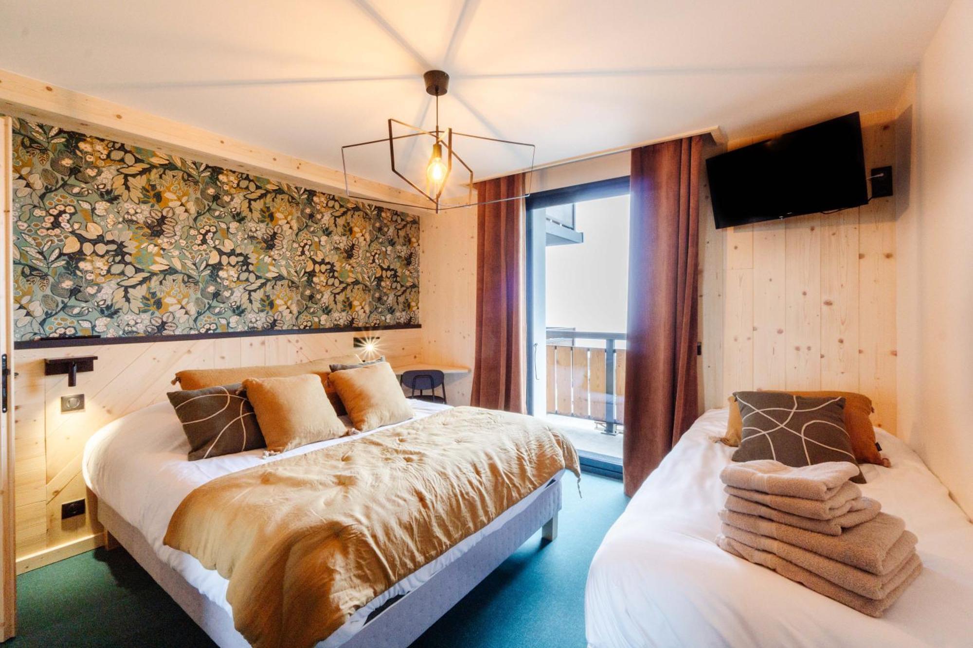 Apartament Le Col Panoramic Fontcouverte-la-Toussuire Zewnętrze zdjęcie
