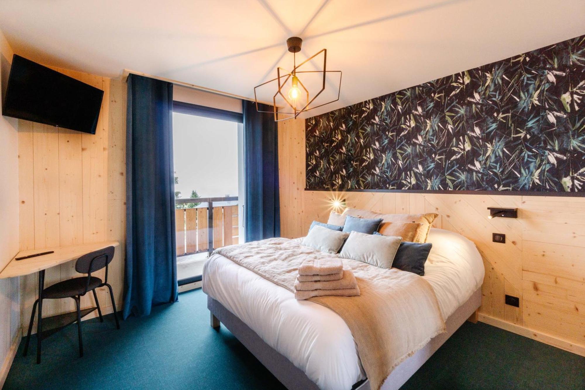 Apartament Le Col Panoramic Fontcouverte-la-Toussuire Zewnętrze zdjęcie